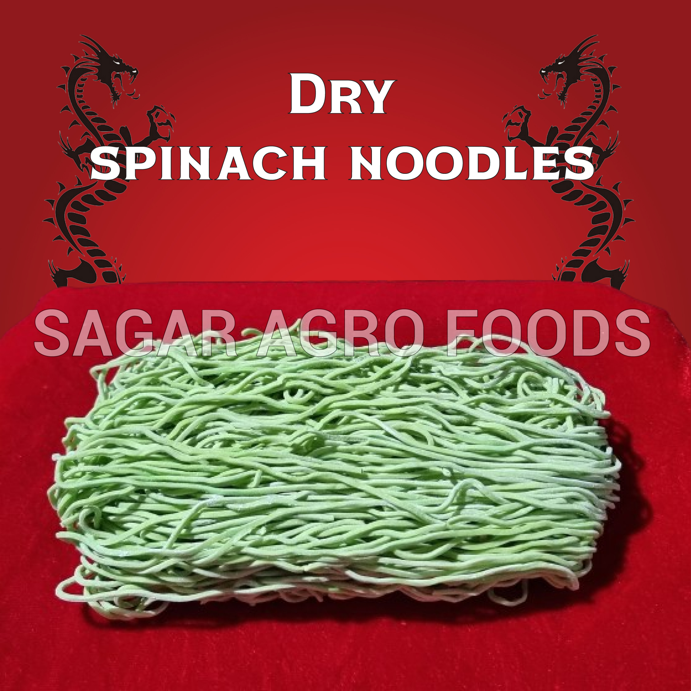 Taste the goodness of nature with our Dry Spinach Noodles!