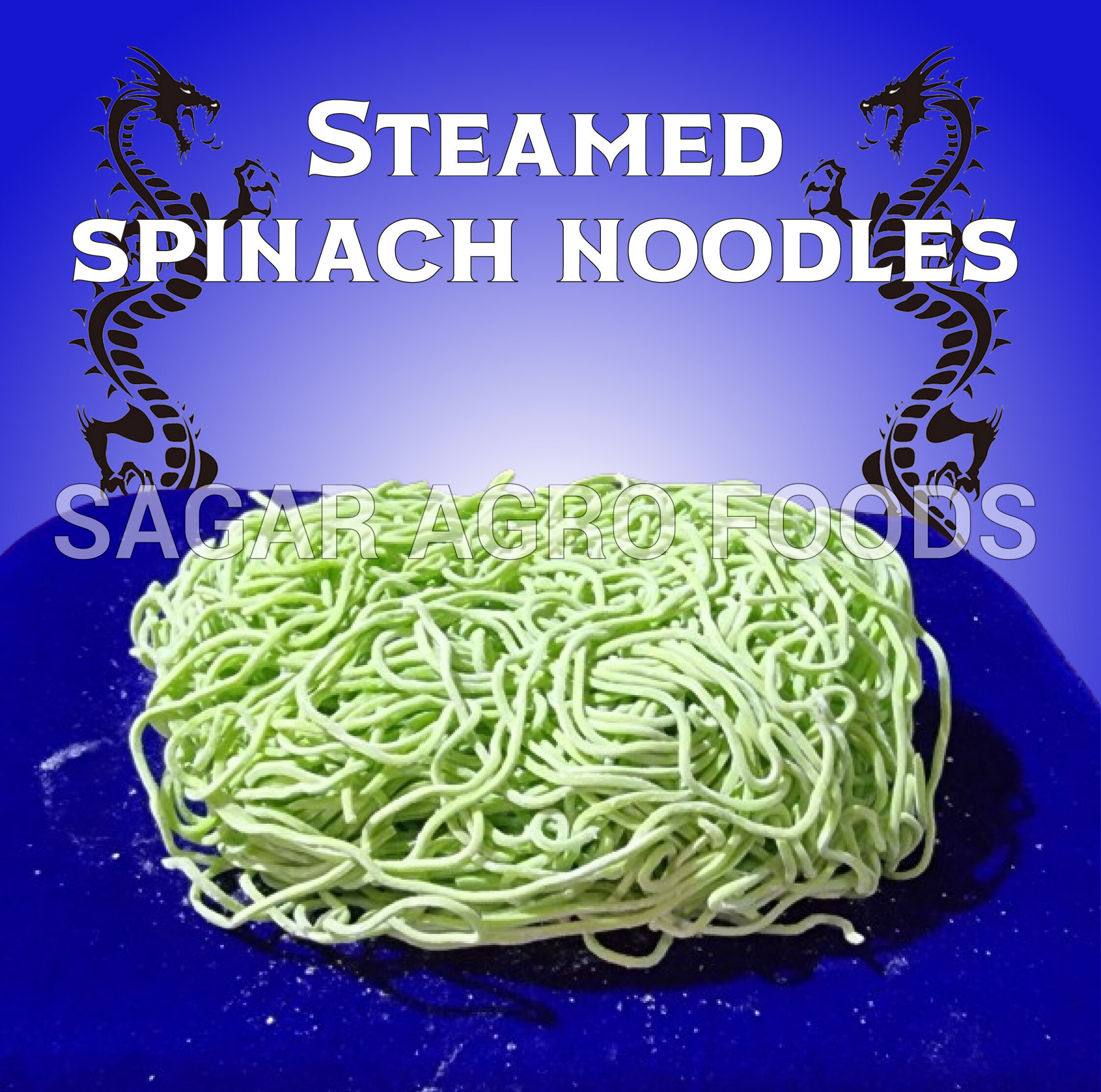 deliciousness with our Steamed Spinach Noodles