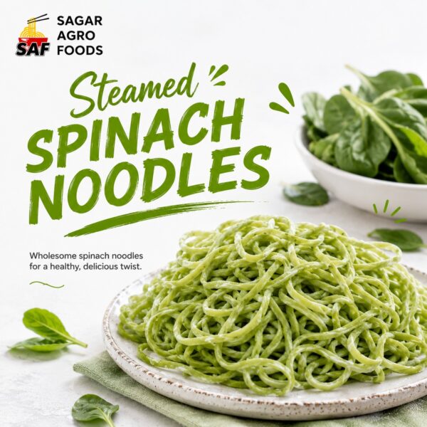 Steamed Spinach Noodles Steamed Spinach Noodles